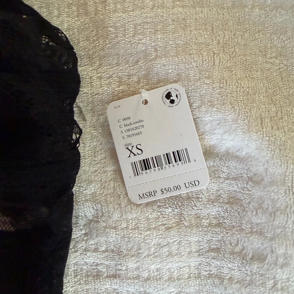 Free People 2 Pack Black Lace Bralette NWT - Picture 5 of 5